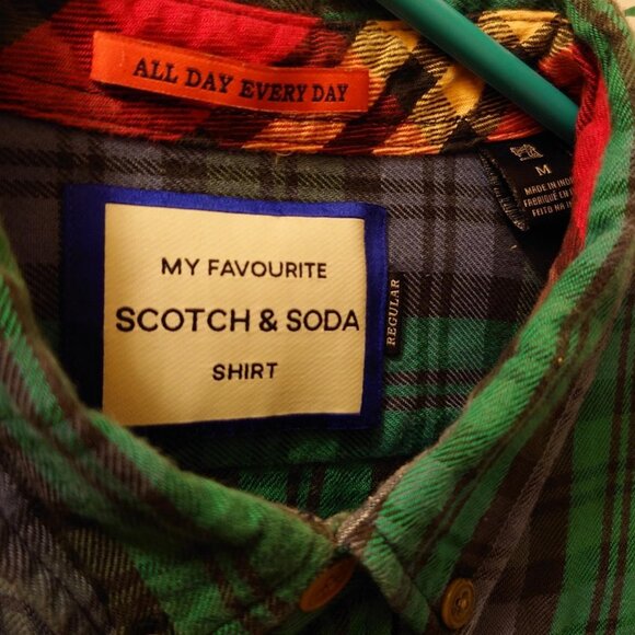 SCOTCH & SODA AMSTERDAM MY FAVOURITE SHIRT Regular fit M All Day Every Day - Picture 5 of 7